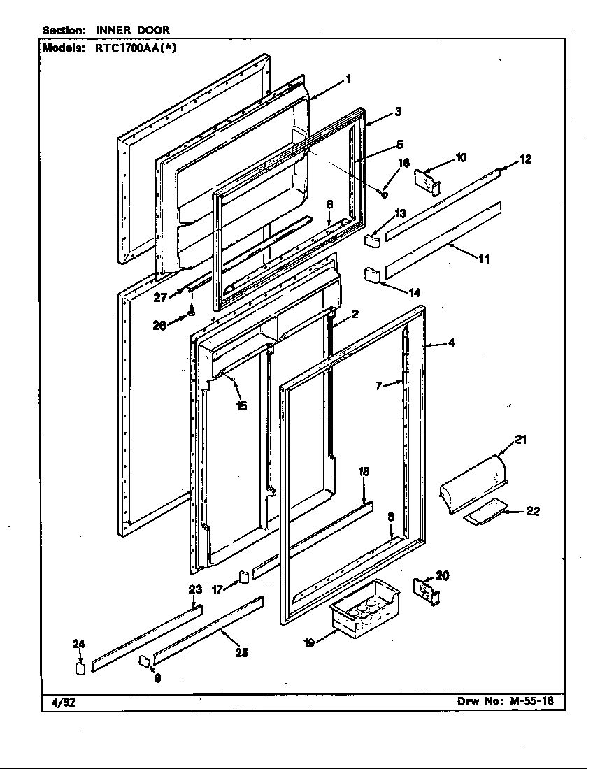 Inner door
