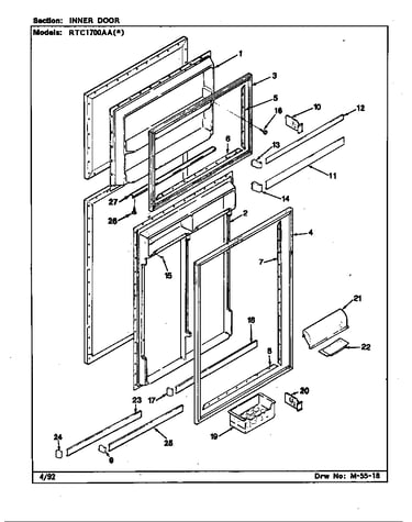 Inner door
