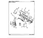 Maytag RTC1700AAW/CH26A optional ice maker kit (rae3100aax) diagram