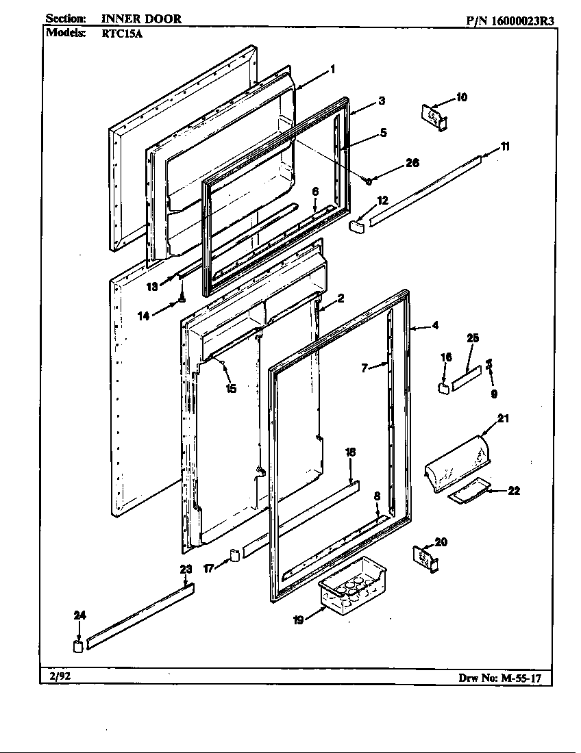 Inner door