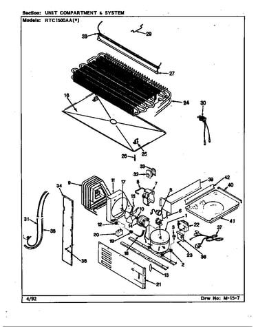 Unit compartment & system