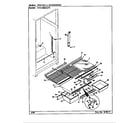 Maytag RTC1500AAW/CH01A shelves & accessories diagram