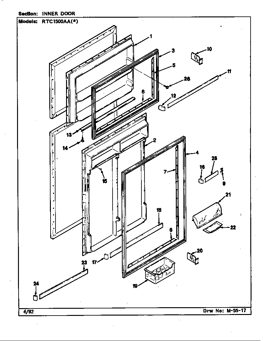 Inner door
