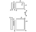 Maytag RAX5000CXB trim & panel kit diagram