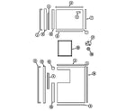 Maytag RAX5200CXB trim & panel kit diagram