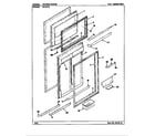 Maytag RTS19A/9E09A door (inner) diagram