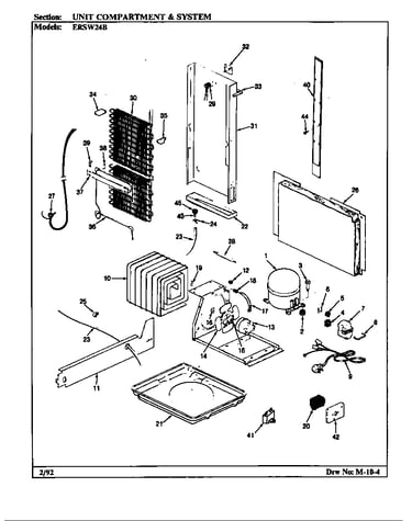 Unit compartment & system