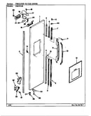 Freezer outer door