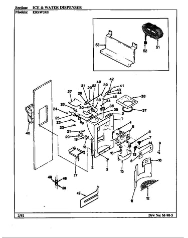 Ice & water dispenser