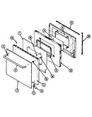 Door (lower) (cwe5500) (cwe5500bcb) (cwe5500bce)