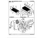 Maytag RTS19A/BH51A unit compartment & system diagram