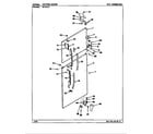 Maytag RTS19A/BH51D outer door diagram