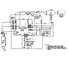 Maytag CWE4020BCB wiring information diagram