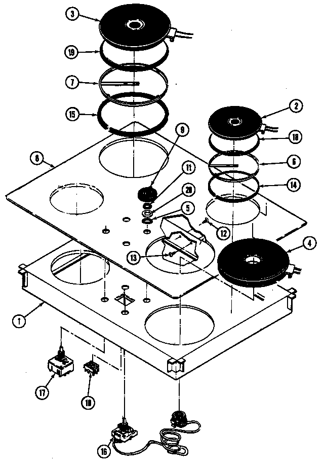 Top assembly (series 10)