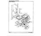 Maytag RTD2300AAL/CH93A shelves & accessories diagram