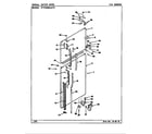 Maytag RTD2300AAL/CH93B outer door diagram