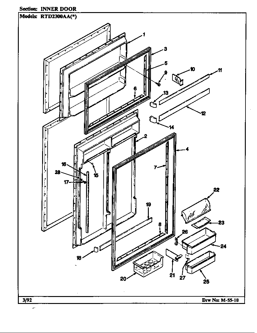 Inner door