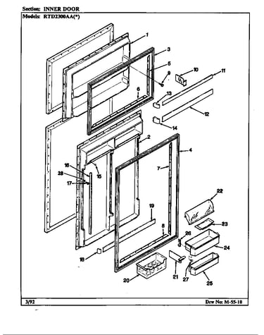Inner door