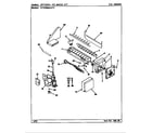 Maytag RTD2300AAW/CH93A optional ice maker kit (rae3100aax) diagram