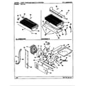 Maytag RTC19A/BH55D unit compartment & system diagram