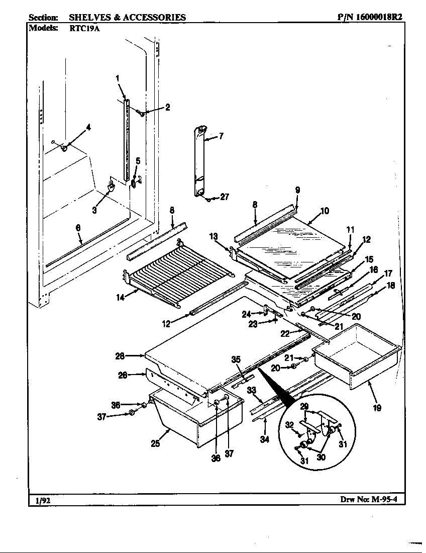 Shelves & accessories