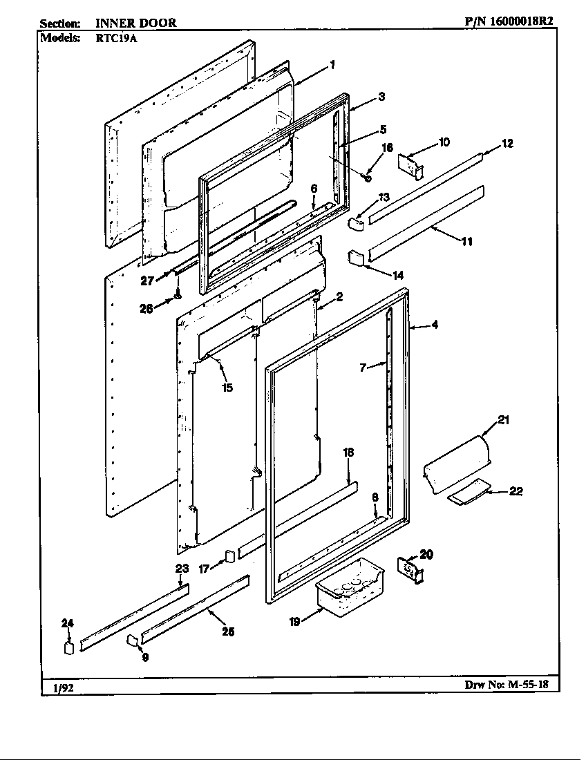 Inner door
