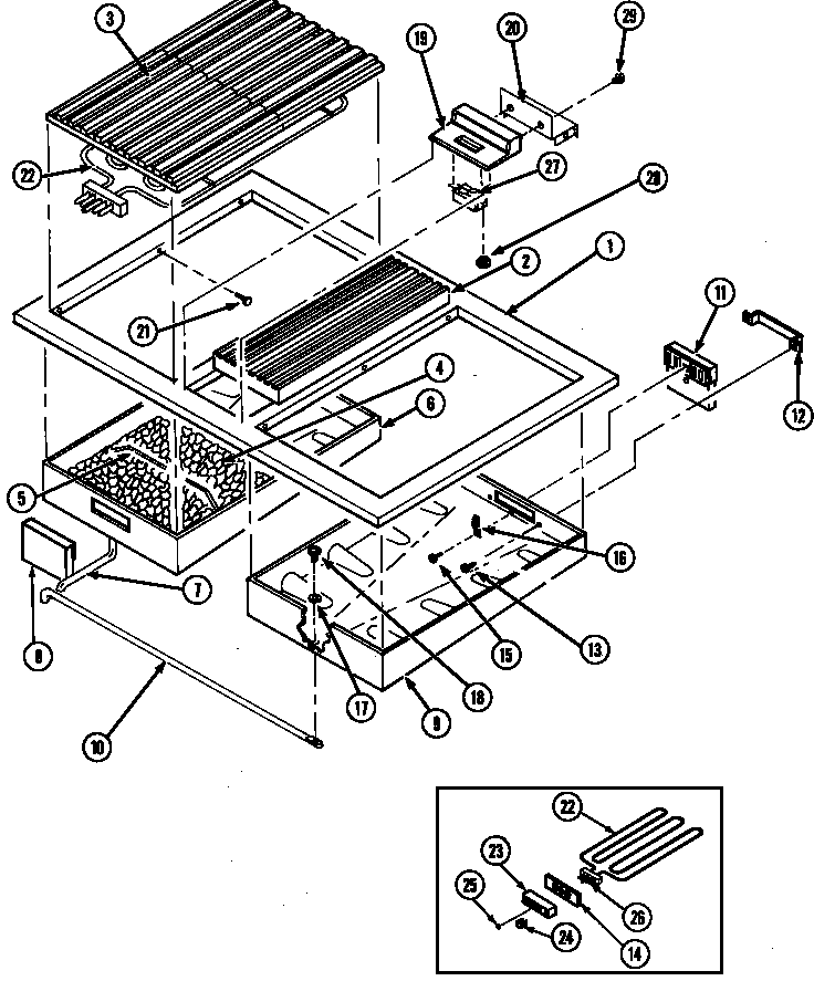 Top assembly