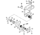 Maytag CDE8300ACB blower motor-blower/plenum diagram