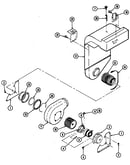 Blower motor-blower/plenum