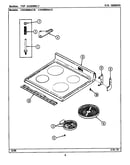 Top assembly (cre9800ac*) (cre9800acb) (cre9800ace)