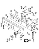 Control panel (lde9824acm & ldg9824aam) (lde9824acm) (ldg9824aam)