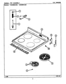 Top assembly (cre9800ad*) (cre9800adb) (cre9800ade)
