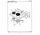 Maytag CRE9700ADB top assembly (cre9700ad*) (cre9700adb) (cre9700ade) diagram