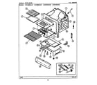 Maytag CRE9700ADE oven/base diagram
