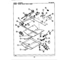 Maytag CRP205 broiler drawer diagram