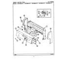 Maytag CRE7500ACL control panel (cre7500acl) (cre7500acw) (cre7500adl) (cre7500adw) diagram