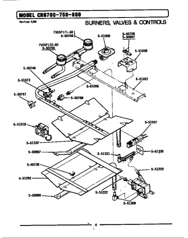Burners, valves & controls
