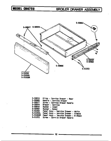 Broiler drawer