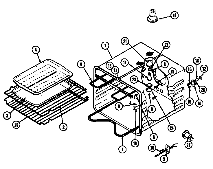 Oven-upper & lower
