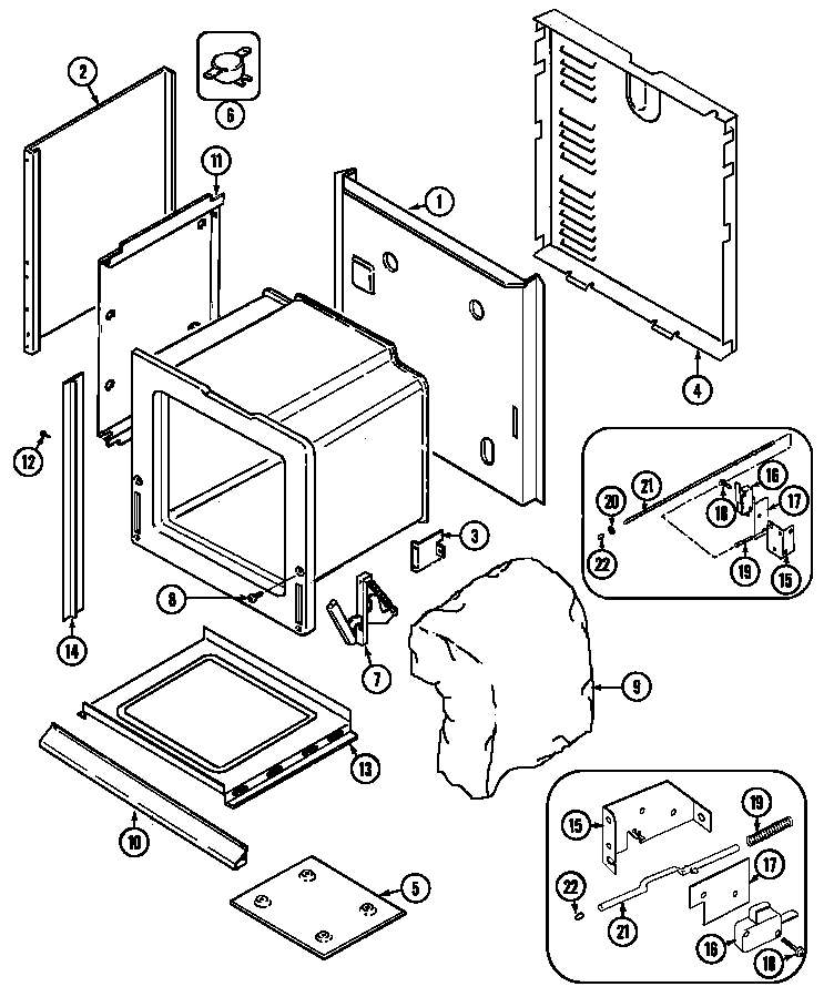 BODY (CWE9000BCB) (CWE9000BCE) (CWE9000BDB) (CWE9000BDE)
