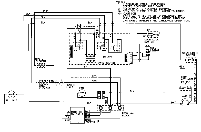 WIRING INFORMATION (CWE9000BCM)