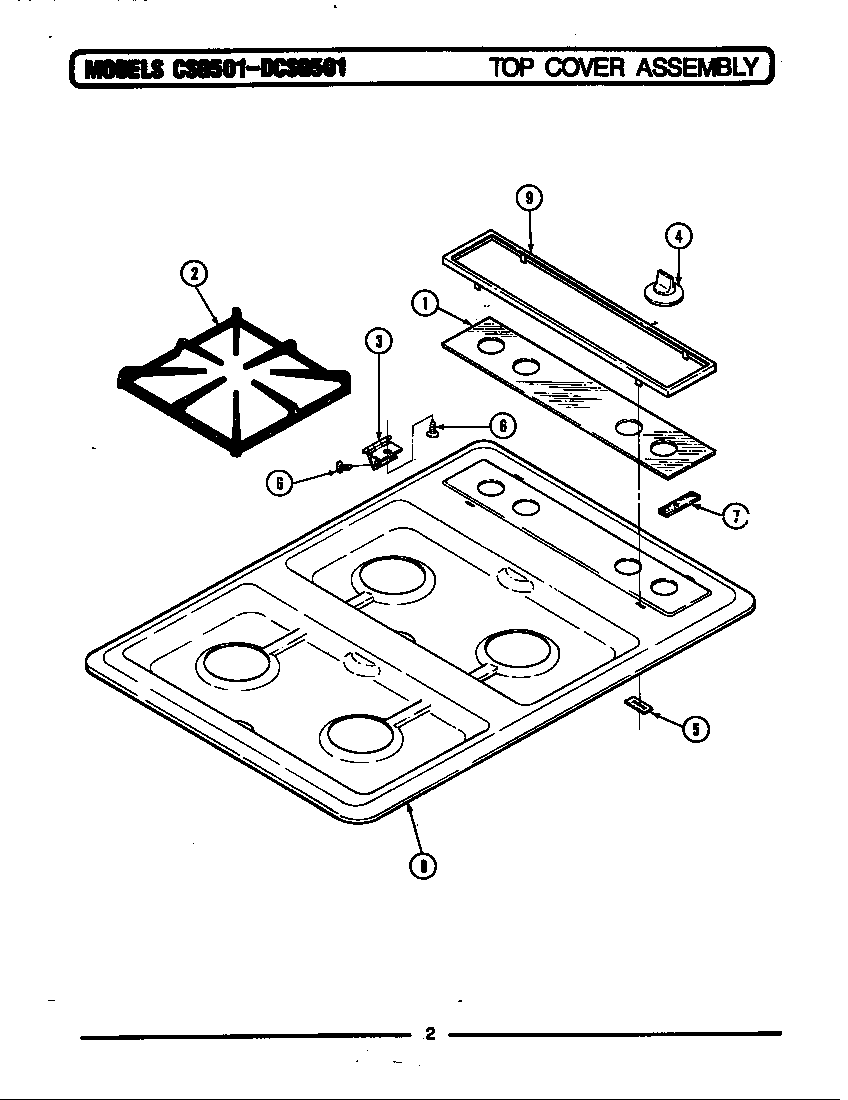 Top cover assembly