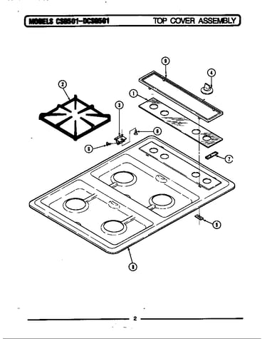 Top cover assembly