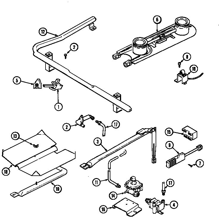 Gas controls (serial prefix 17)
