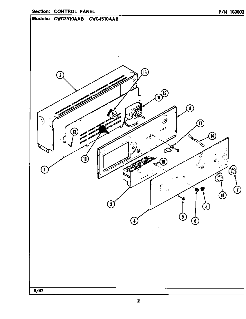 CONTROL PANEL