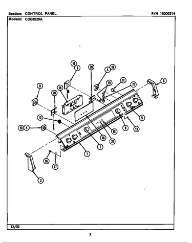 Control panel