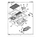 Maytag CDE8520ACB top assembly diagram