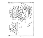 Maytag CDE8520ACB body diagram