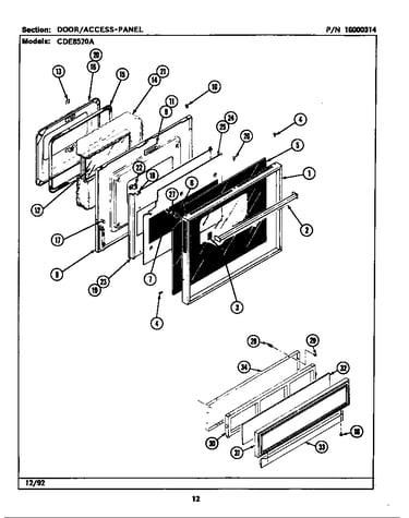 Door/access panel