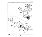 Maytag CDE8520ACB blower motor diagram